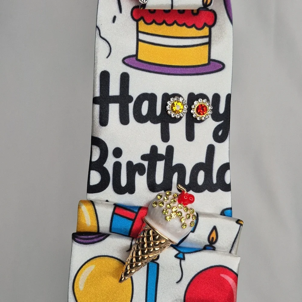 Handcrafted Luxury Fashion Necktie Necklace (Birthday 🎂 Bash)